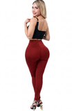LABELLA | Leggings doble realce con faja colombiana BOOTY UP Skinny doble realce LG7178