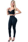 LABELLA | Leggings doble realce con faja colombiana BOOTY UP Skinny doble realce LG7178