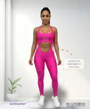 ECW251 ENTERIZO DEPORTIVO ROSA U