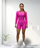 ECW261 ENTERIZO DEPORTIVO ROSA U
