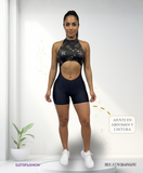 ECW264 ENTERIZO DEPORTIVO NEGRO U
