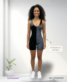 ECW265 ENTERIZO DEPORTIVO NEGRO U