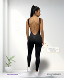 ECW270 ENTERIZO DEPORTIVO NEGRO U