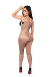 LABELLA | FAJA A LA RODILLA COMPRESION MEDIA 4 LINEAS DE BROCHES CON CIERRE PARTE INTIMA C6379
