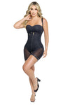 FS5301 FAJA MAJESTY CORTA STRAPLE BLONDA CIERRE ULTRASKIN INVISIBLE