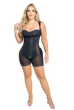 FS5204 FAJA MAJESTY CORTA TIRA ACOLCHADA ULTRASKIN SHEER MAXI