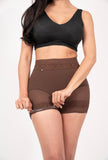 LABELLA | Short Extracorto Talle Medio Power Up Sheer Maxi SE3280 | Doble Realce y Control de Abdomen bajo