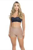 LABELLA | Short Extracorto Talle Medio Power Up Sheer Maxi SE3202 | Doble Realce y Control de Abdomen bajo