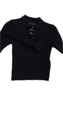 CT3190 CROP TOP MANGA LARGA CON DETALLE EN BUSTO NGO CH