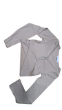 CT1805 CROPTOP DE MANGAS CRUZADO EN EL BUSTO