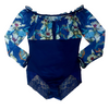 BD4323 BODY CONTROL CON ENCAJE Y ESTAMPADO DE FLORES