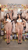 LABELLA | Short Extracorto Talle Medio Power Up Sheer Maxi SE3202 | Doble Realce y Control de Abdomen bajo