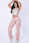 JS4133 JEANS TIPO CARGO