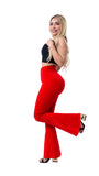 LABELLA | LG2783 LEGGINS BOOTYUP BOTA CAMPANA CON BOTÓN
