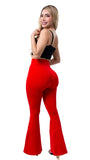 LABELLA | LG2783 LEGGINS BOOTYUP BOTA CAMPANA CON BOTÓN