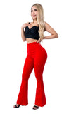 LABELLA | LG2783 LEGGINS BOOTYUP BOTA CAMPANA CON BOTÓN