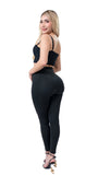 LG2715 LEGGINS CON BOTON BOOTYUP SKINNY FAJA INTERNA Y CIERRE