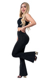 LABELLA | LG2783 LEGGINS BOOTYUP BOTA CAMPANA CON BOTÓN